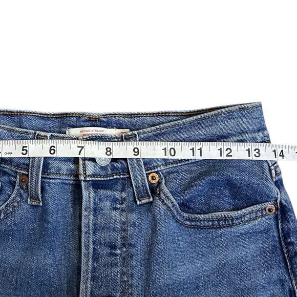Levi's Wedgie Straight Fit Women's Jeans in Love in the Mist- Size 27 - Picture 8 of 14